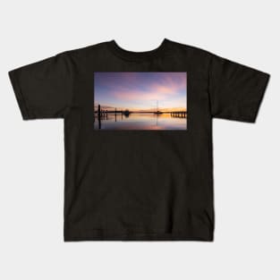 Sunrise on Lake Macquarie Kids T-Shirt